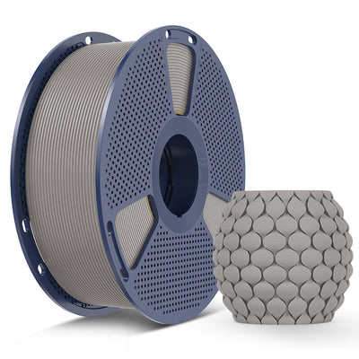 Gris - Filament PLA Sunlu - 1,75 mm, 1 kg - avec bobine réutilisable