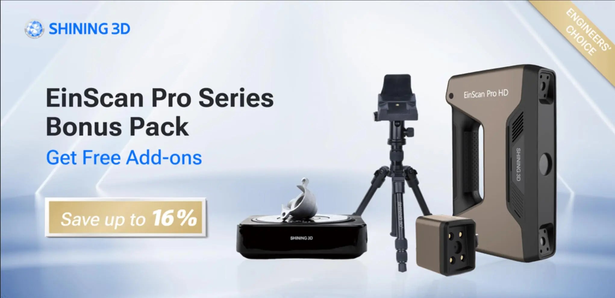 Shining3D EinScan Pro HD - 3D Printing Canada