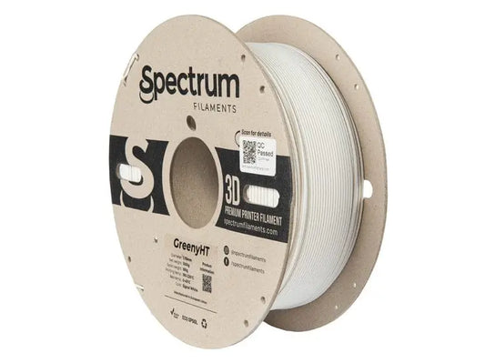 Signal White - Spectrum GreenyHT PLA Filament - 1.75mm, 1kg