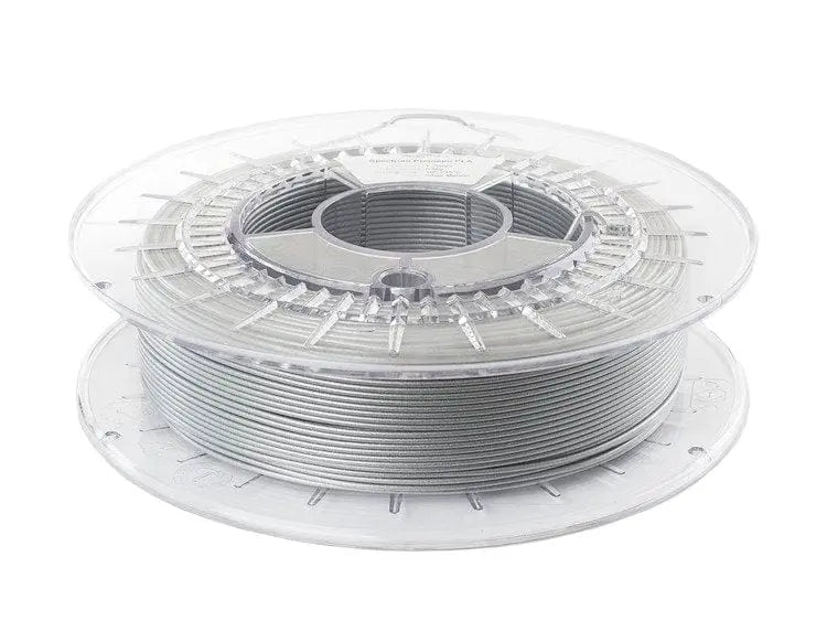 Filament PLA pailleté Spectrum métallisé argent - 1,75 mm, 0,5 kg