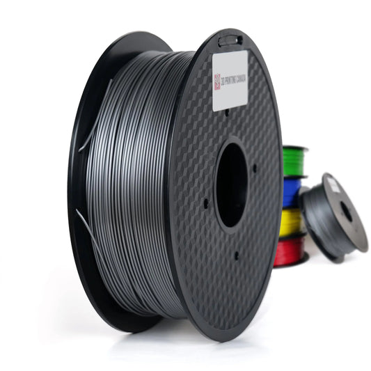 Silver - Standard PETG Filament - 1.75mm, 1kg