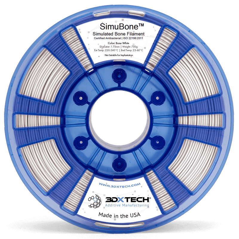 Blanc os - Filament SimuBone 3DXTech - 1,75 mm, 750 g