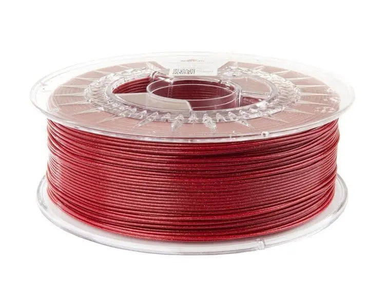 Rouge Étincelant - Filament PLA pailleté Spectrum - 1,75 mm, 1 kg