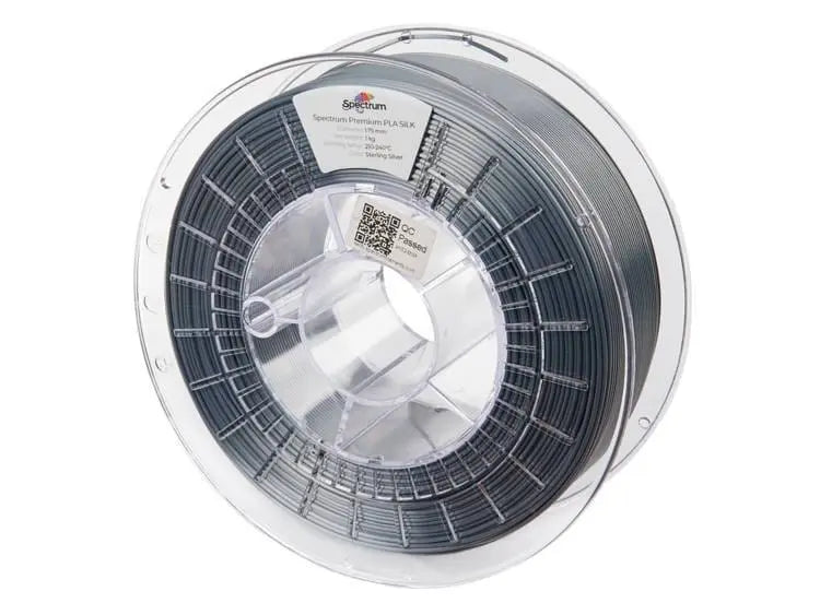 Argent sterling - Filament Spectrum Silk PLA - 1,75 mm, 1 kg