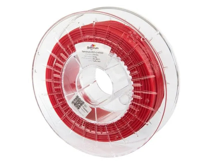 Traffic Red - Spectrum PET-G HT100 Filament - 1.75mm, 0.5kg