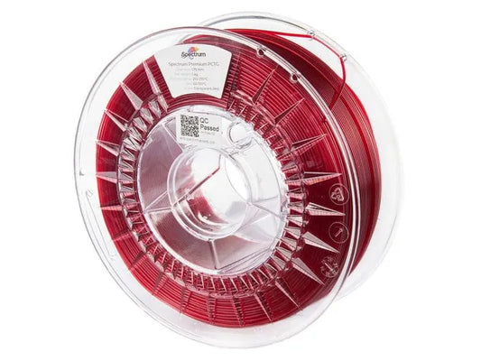 Traffic Red - 1.75mm Spectrum Premium PCTG Filament - 1 kg