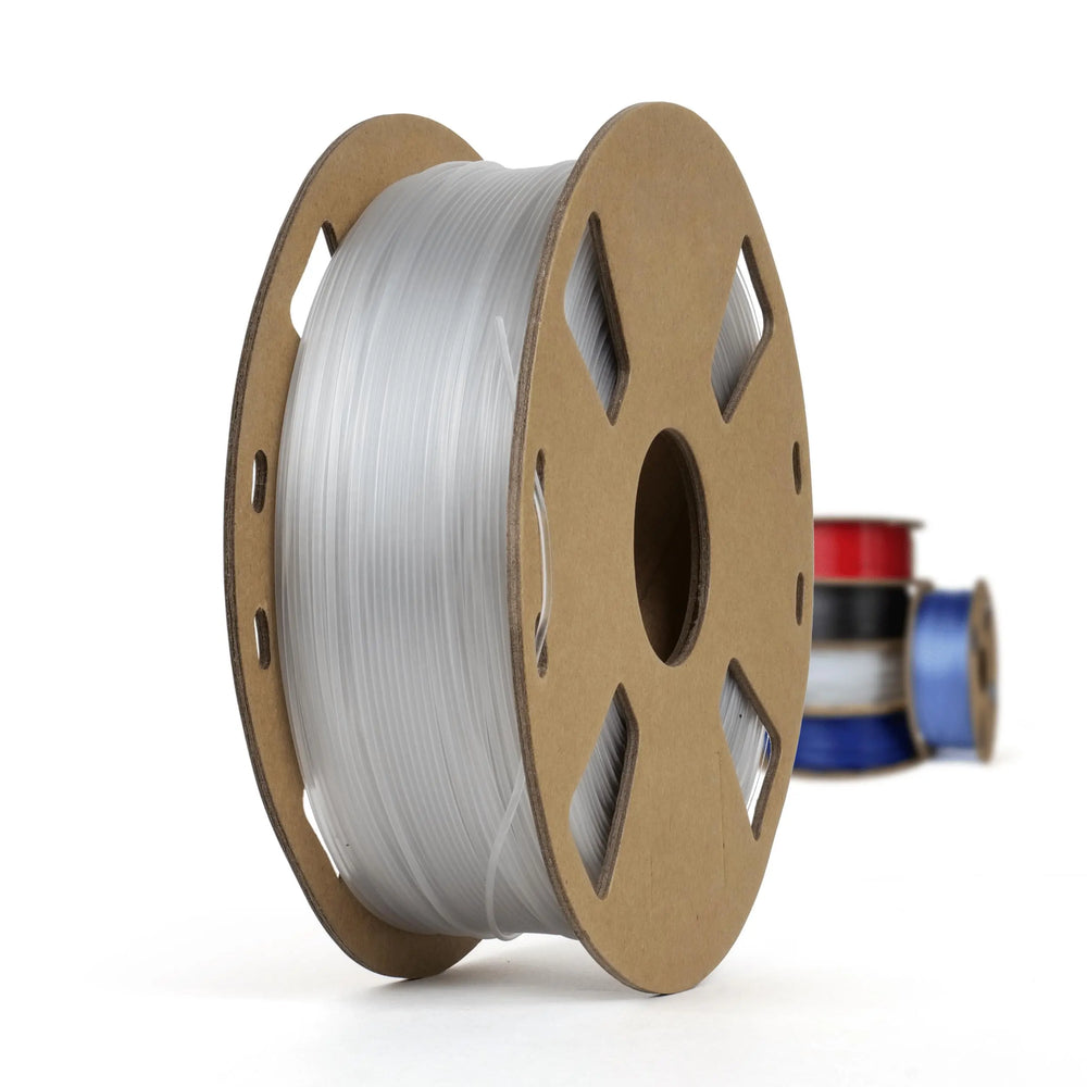 Natural/Transparent - Canadian-made PETG+ Filament - 1.75mm, 1 kg