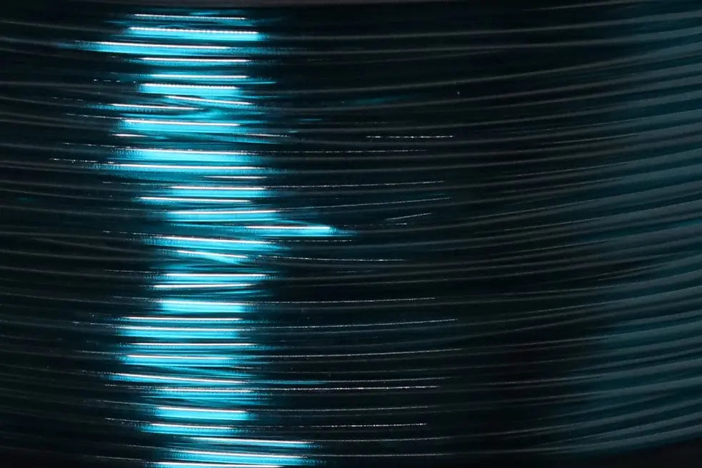 Transparent Sea Green (Atrovirens) - Filament PETG standard - 1,75 mm, 1 kg
