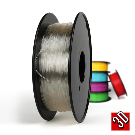 Transparent - Standard TPU Filament - 1.75mm, 1kg