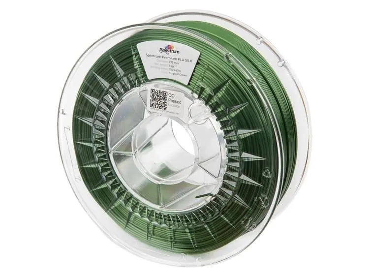 Tropical Green - Spectrum Silk PLA Filament - 1.75mm, 1kg