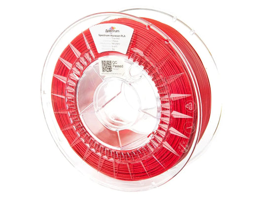 True Red - Spectrum Huracan PLA Filament - 1.75mm, 1kg