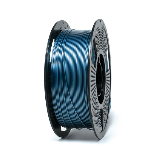 Blue - Unveil Form Metallic Silk PETG  - 1.75mm, 1kg (with Spool)
