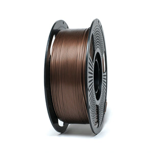 Bronze - Unveil Form Metallic Silk PETG  - 1.75mm, 1kg (with Spool)