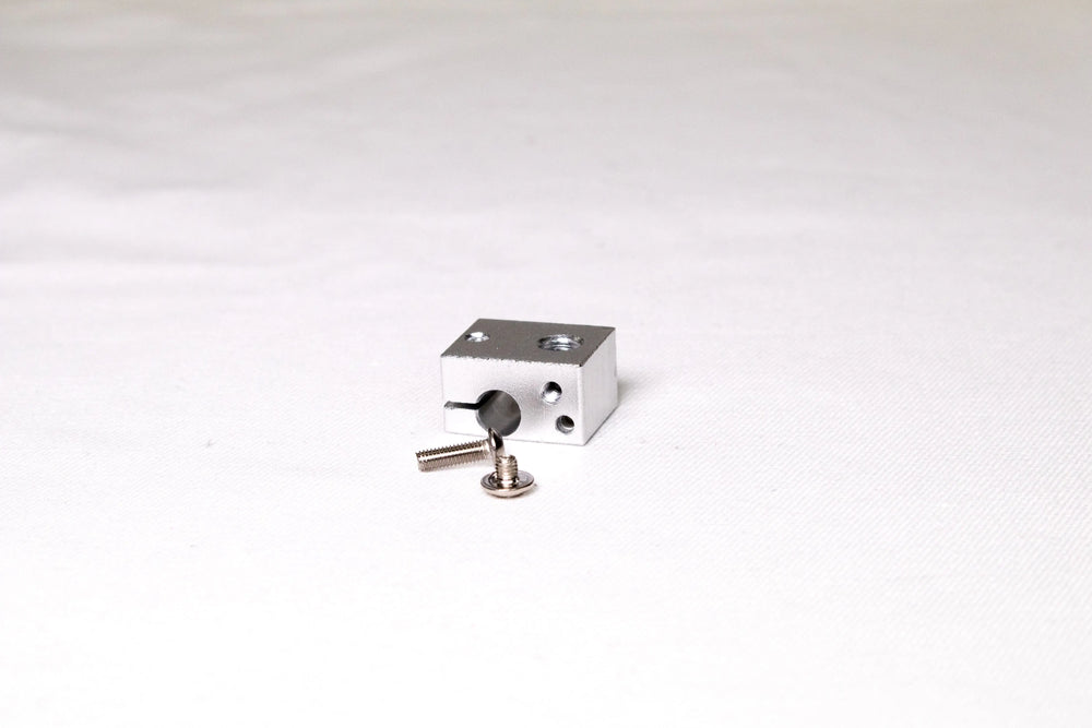 Bloc chauffant en aluminium V6 Style - billes de verre