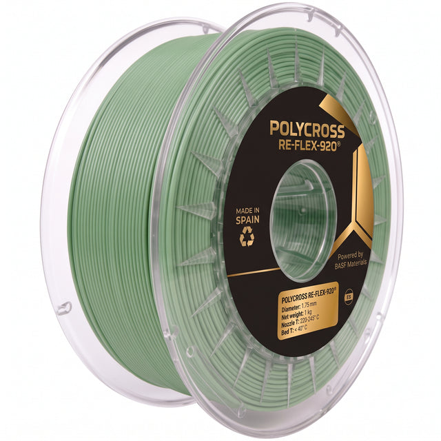 Green - Sakata Re-Flex-920 Filament - 1.75mm, 1kg Sakata