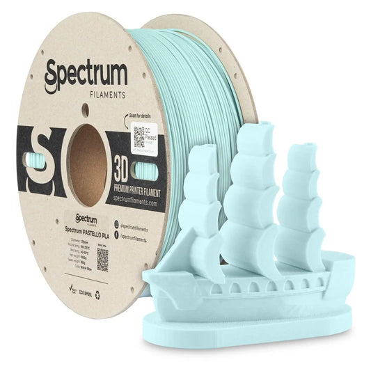 Water Blue - 1.75mm Spectrum Pastello PLA - 1 kg