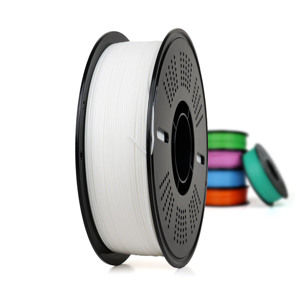 White - Budget PLA Filament - 1.75mm, 1kg 3D Printing Canada