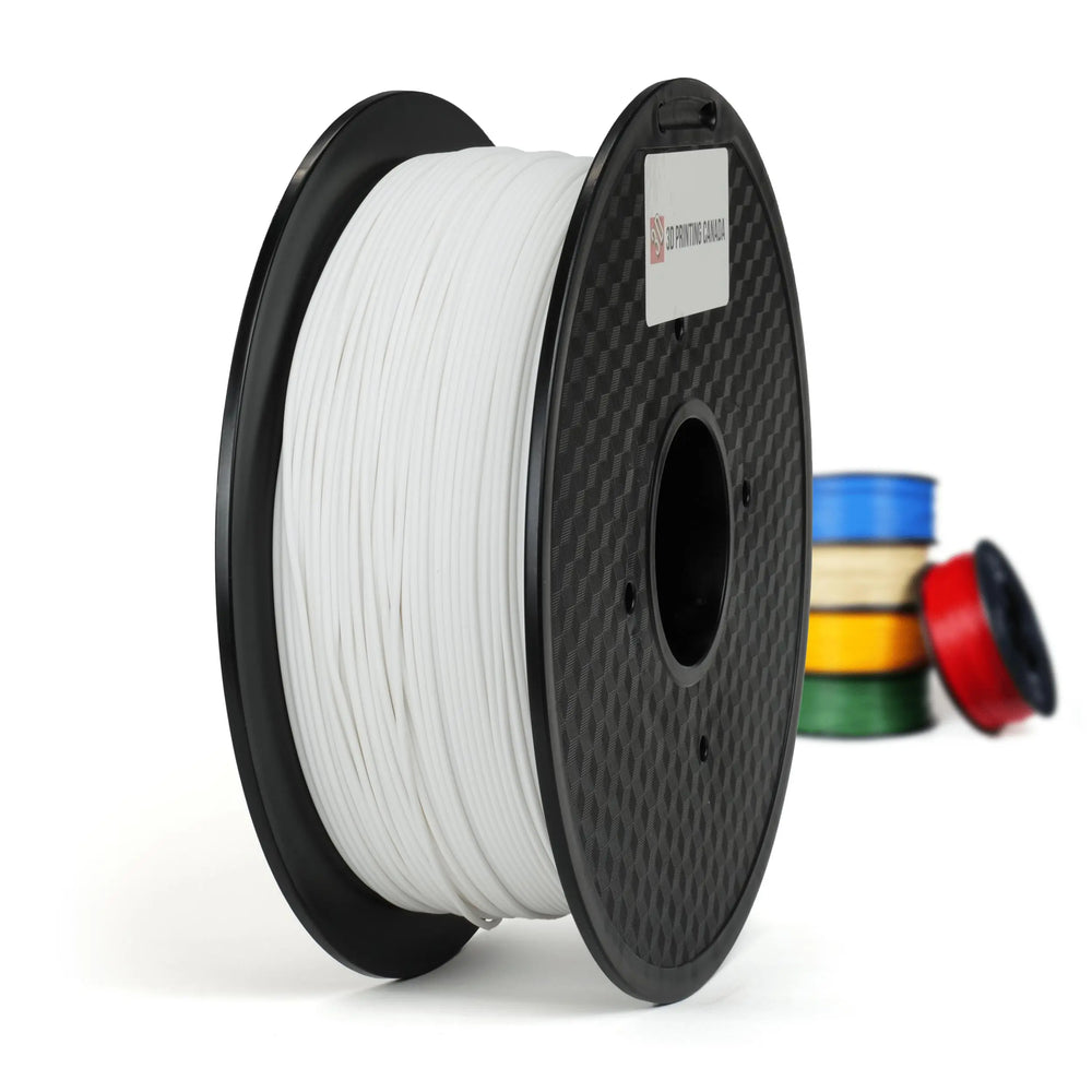 Blanc - Filament PLA Flexible Standard - 1.75mm, 1kg