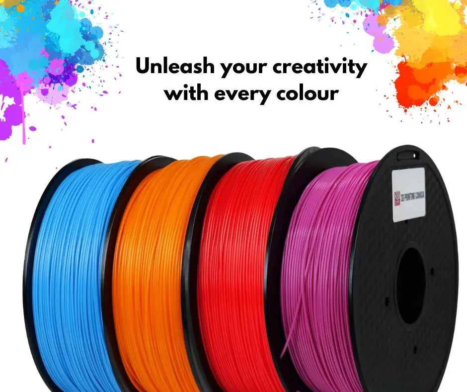 White - Standard PC+ Filament - 2.85mm, 10kg 3D Printing Canada