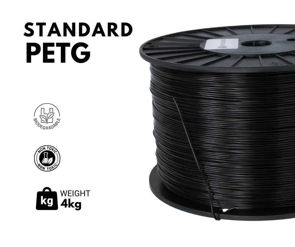 White - Standard PETG Filament - 1.75mm, 4kg