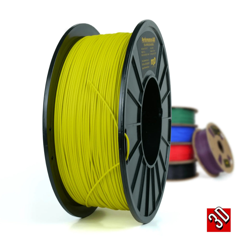 Jaune - Filament ABS Performance Matter3D de 1,75 mm - 1 kg