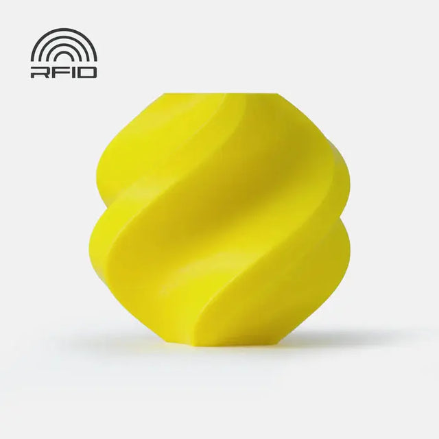 Yellow - Bambu Lab PLA Basic Filament - 1.75mm, 1kg Bambu Lab