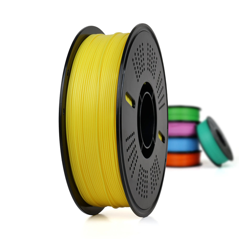 Yellow - Budget PLA Filament - 1.75mm, 1kg 3D Printing Canada