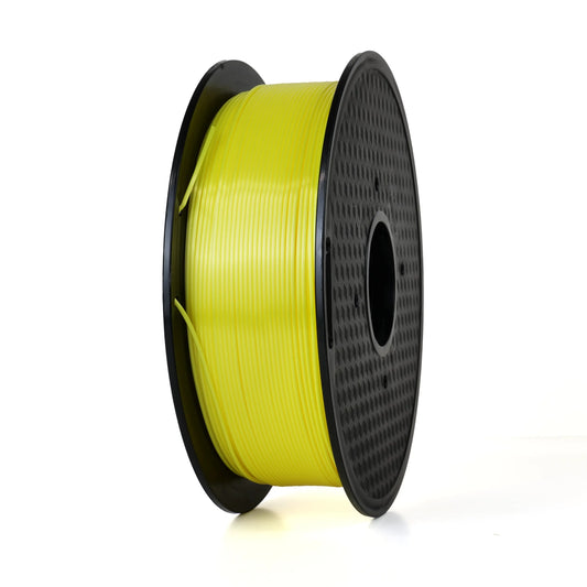 Jaune - Filament PLA soie standard - 1,75 mm, 1 kg 