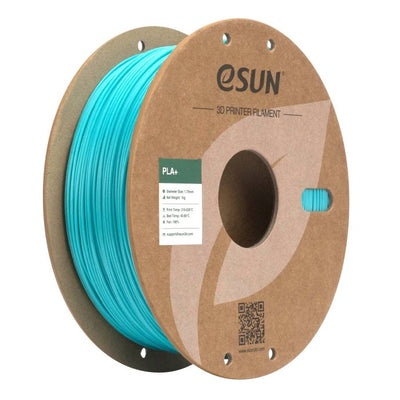 Aqua - filament eSun PLA+ - 1,75 mm, 1 kg