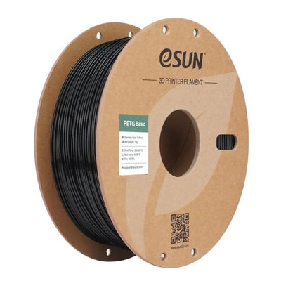 Noir - filament de base eSun PETG - 1,75 mm, 1 kg