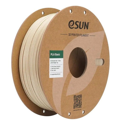 Bone White - eSun PLA Basic Filament - 1.75mm, 1kg