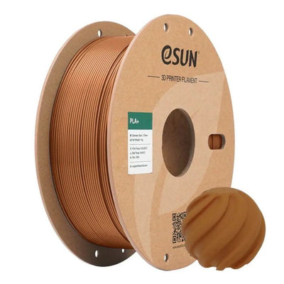 Marron - filament eSun PLA+ - 1,75 mm, 1 kg