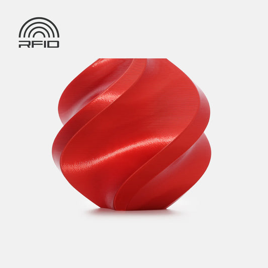 Candy Red - Bambu Lab PLA Silk+ Filament - 1.75mm, 1 kg