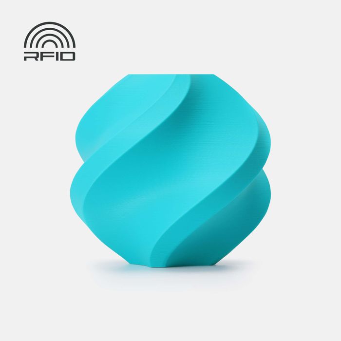 Turquoise - Bambu Lab PLA Basic Filament - 1.75mm, 1kg 3D Printing Canada