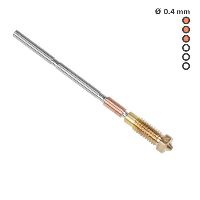 Prusa Nozzle - Brass CHT - 0.4mm Prusa