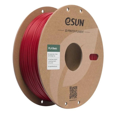 Fire Engine Red - eSun PLA Basic Filament - 1.75mm, 1kg