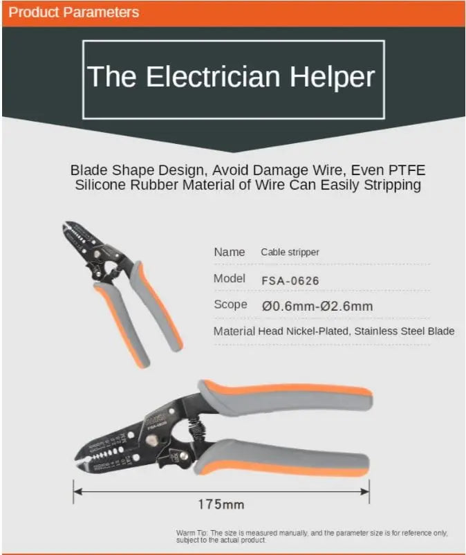 iWiss FSA-0626 Wire Strippers