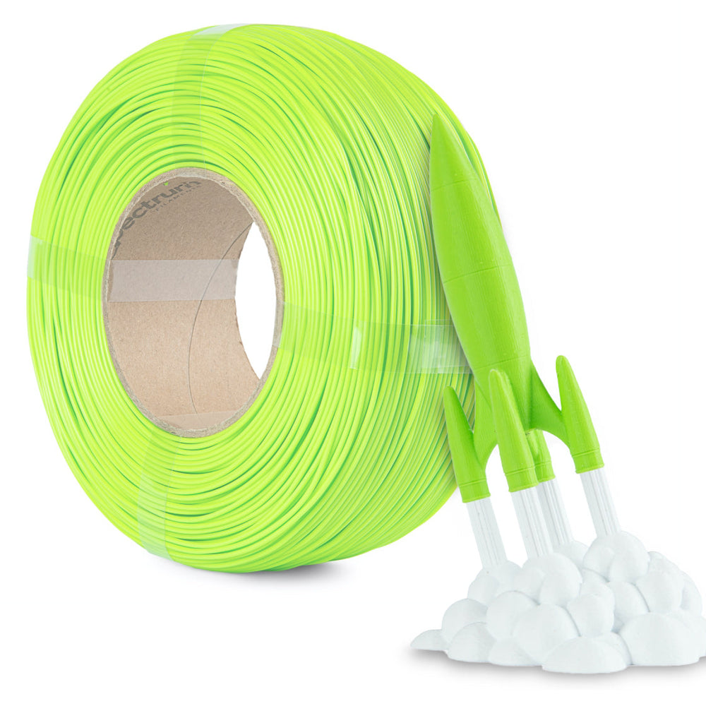 Lime Green - Spectrum Premium PLA Filament High Speed Refill - 1.75mm, 1kg Spectrum Filaments