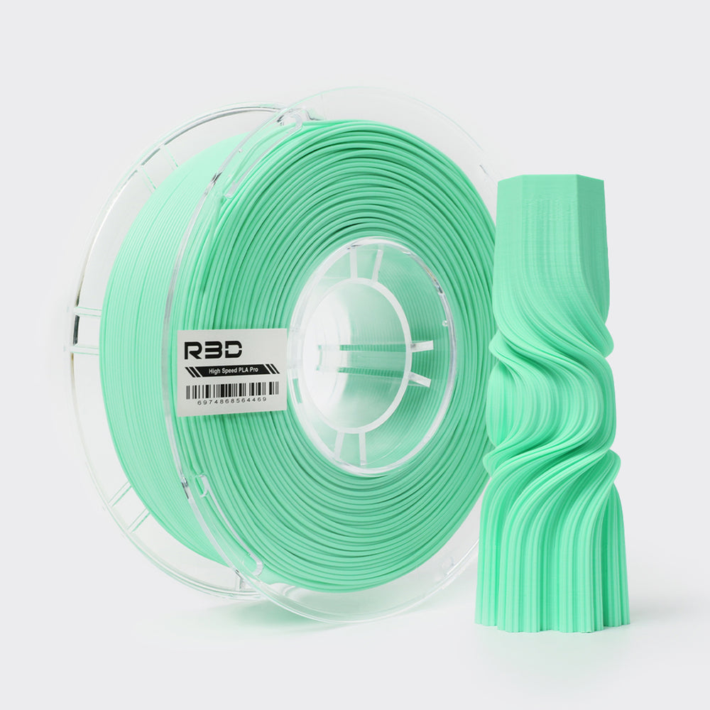 Mint Green - R3D High Speed Matte PLA Filament - 1.75mm, 1kg