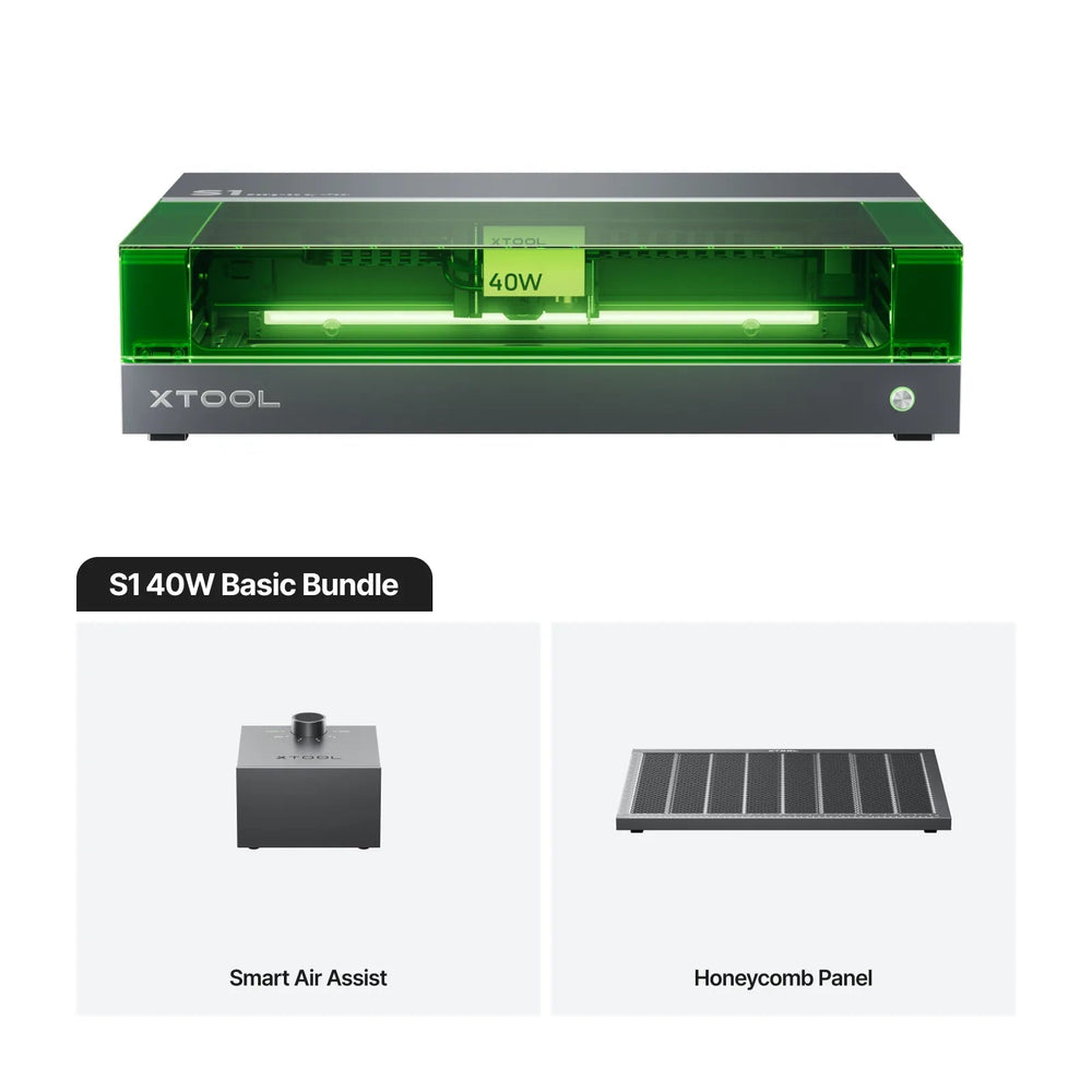 xTool S1 40 W Découpeuse laser à diode enfermée
