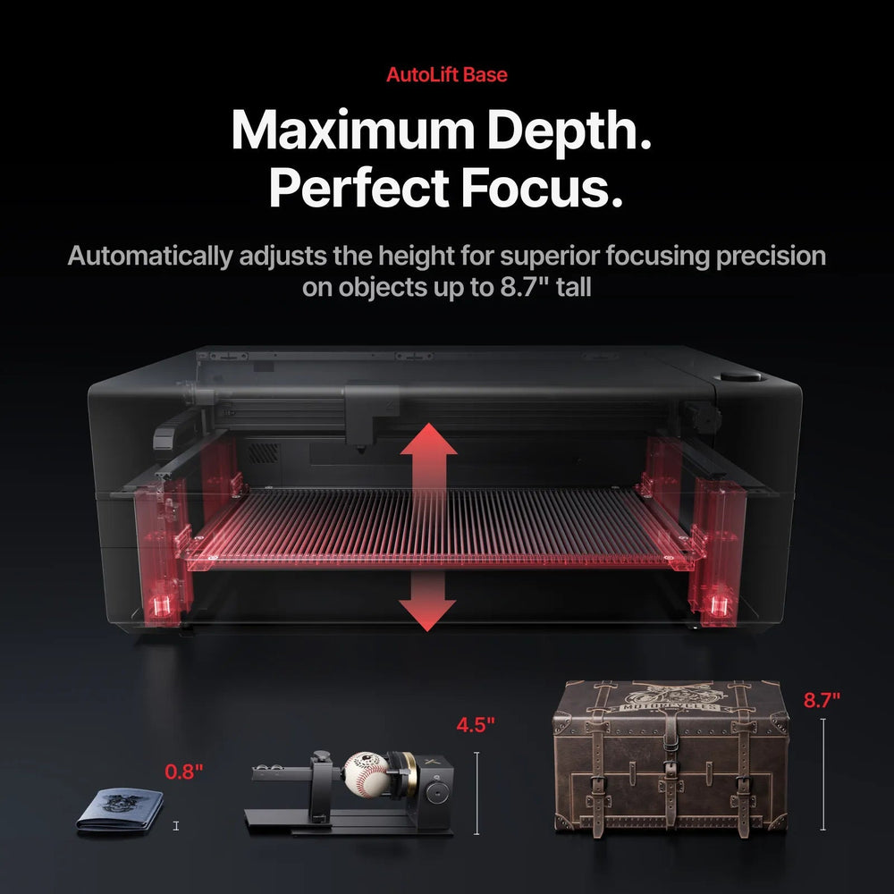 xTool P3 80W CO2 Laser Cutter with Intelligent Automation xTool