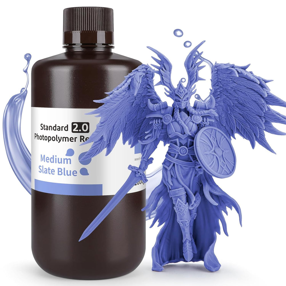 ELEGOO Standard 2.0 Resin 1000G - Medium Slate Blue ELEGOO