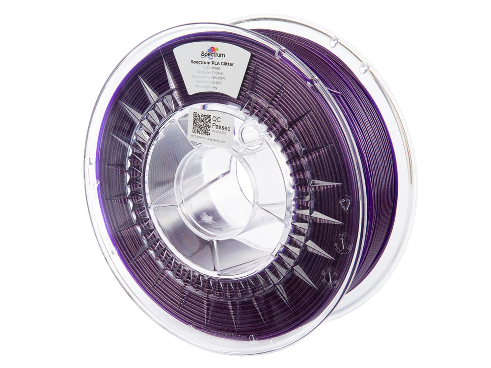 Violet - Spectrum Glitter PLA Filament - 1.75mm, 1kg 3D Printing Canada