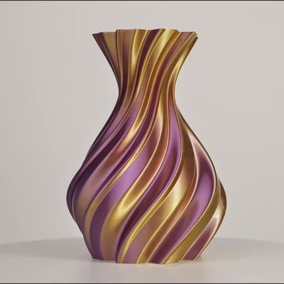 Violet/Or - Filament PLA Silk Standard bi-couleur - 1,75 mm, 1 kg