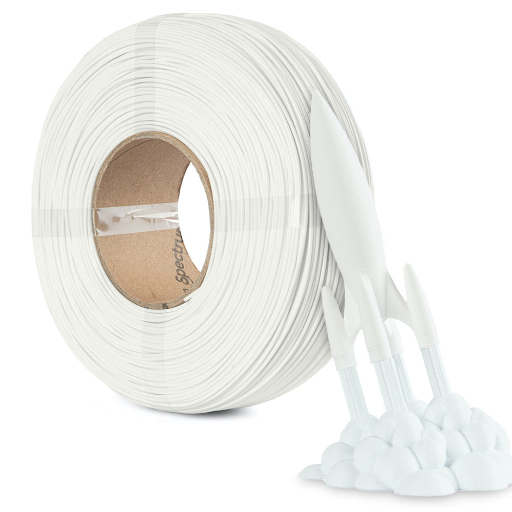 Signal White - Spectrum Premium PLA Filament High Speed Refill - 1.75mm, 1kg Spectrum Filaments