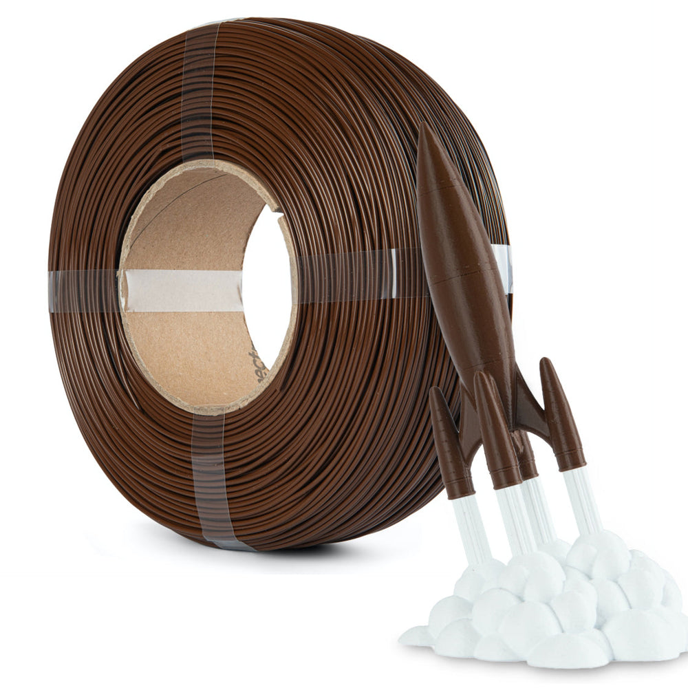 Walnut Brown - Spectrum Premium PLA Filament High Speed Refill - 1.75mm, 1kg Spectrum Filaments