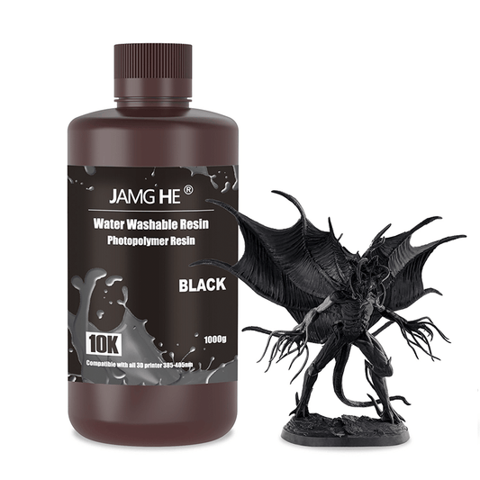 Black - Jamg He Water Washable Resin 10K - 1 kg