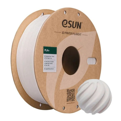 Blanc - Filament eSun PLA+ - 1,75 mm, 1 kg