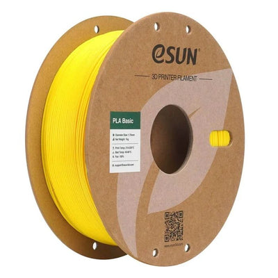 Yellow - eSun PLA Basic Filament - 1.75mm, 1kg