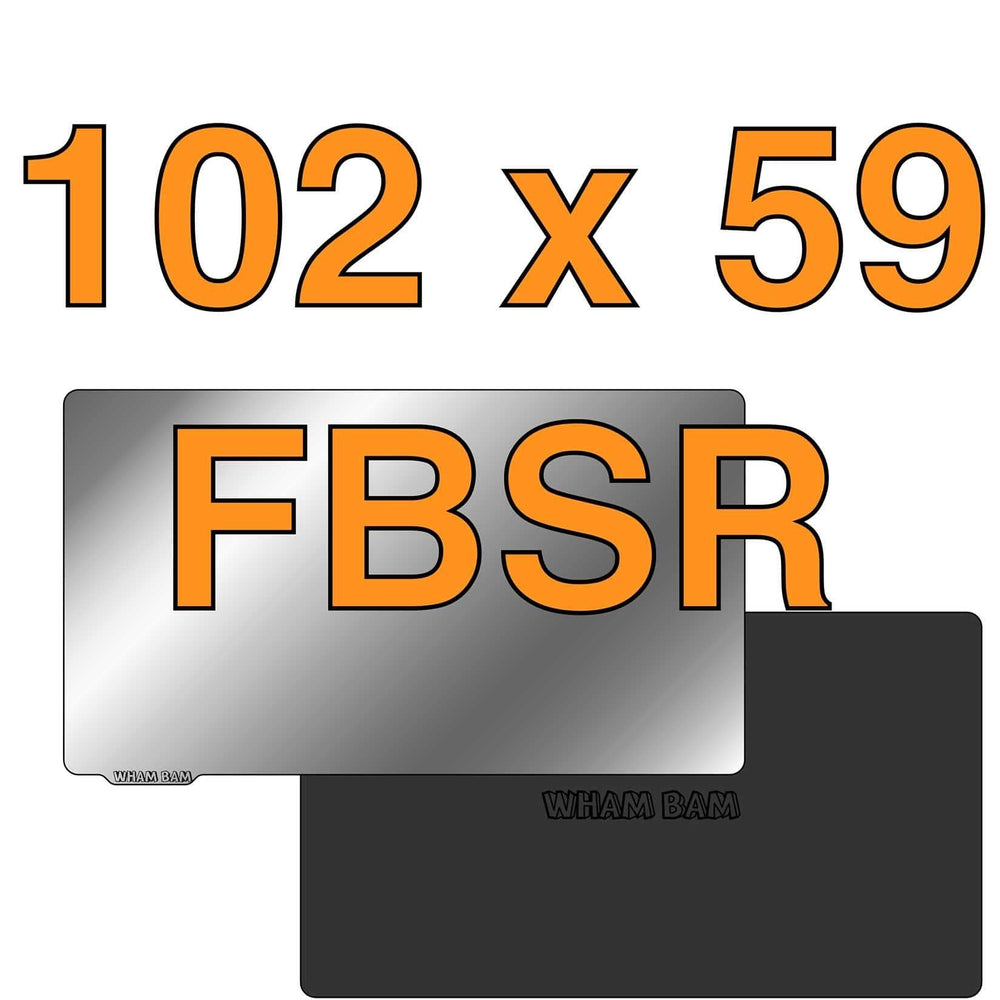 102x59mm - Wham Bam Resin Flexible Build System for Longer Orange 10